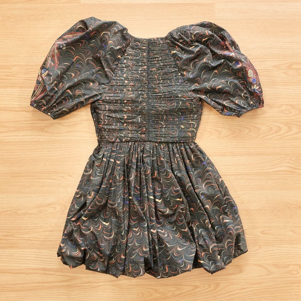 Ulla Johnson / Gwen Dress / Size 2 / Obsidian / Autumn Winter 2022 - Picture 8 of 11